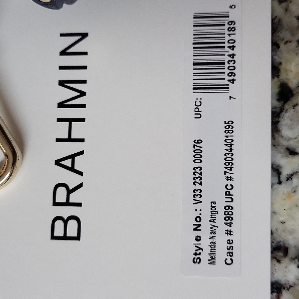 Brahmin Melinda Suede Bucket Bag - Picture 16 of 16